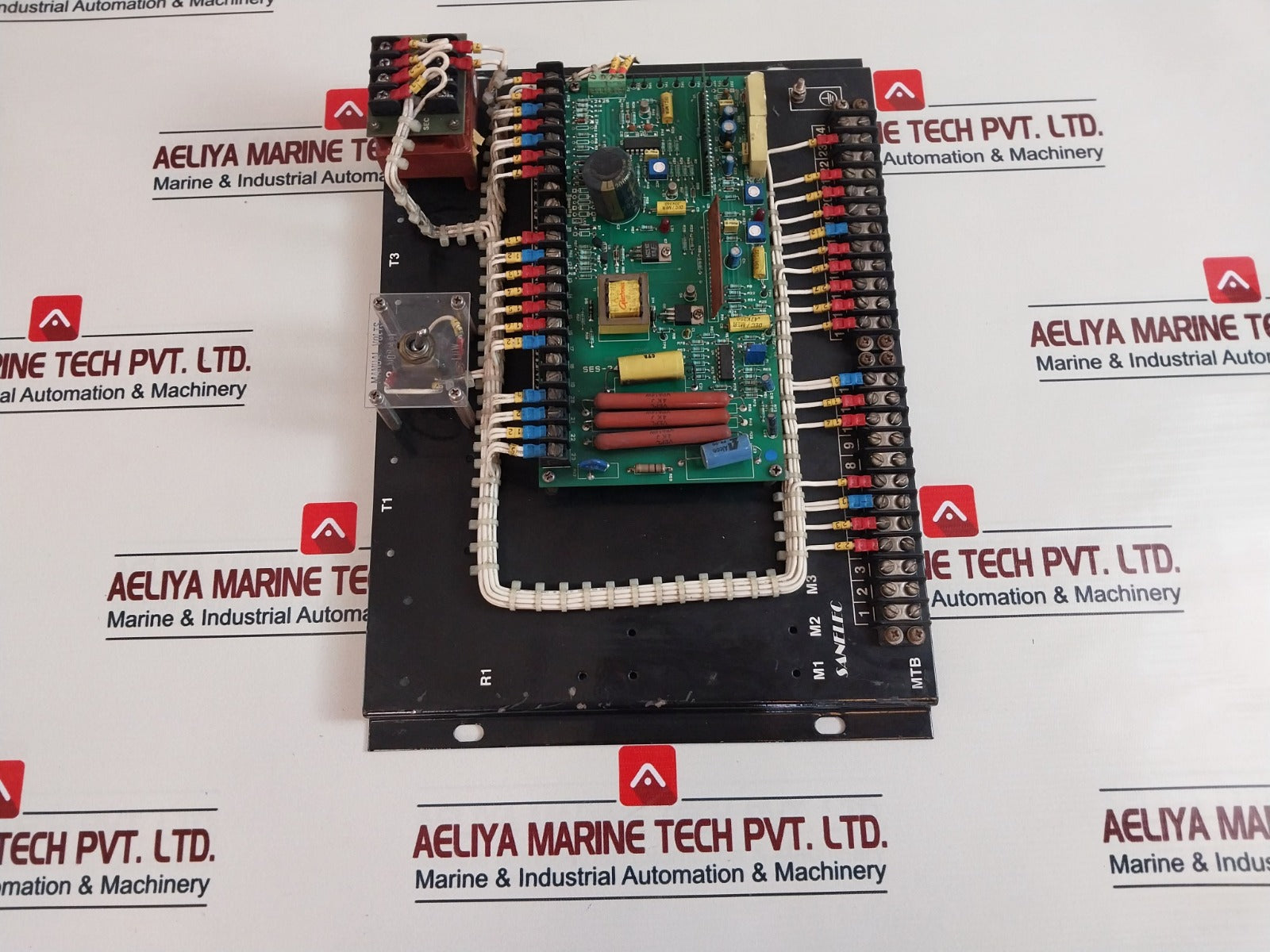 Sanelec Excitation Systems Ses-24P-pmg-fcr Control Panel