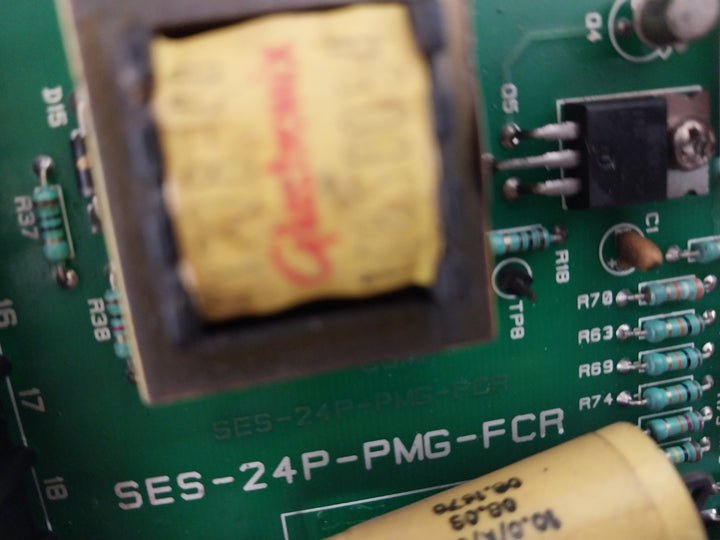 Sanelec Excitation Systems Ses-24P-pmg-fcr Control Panel