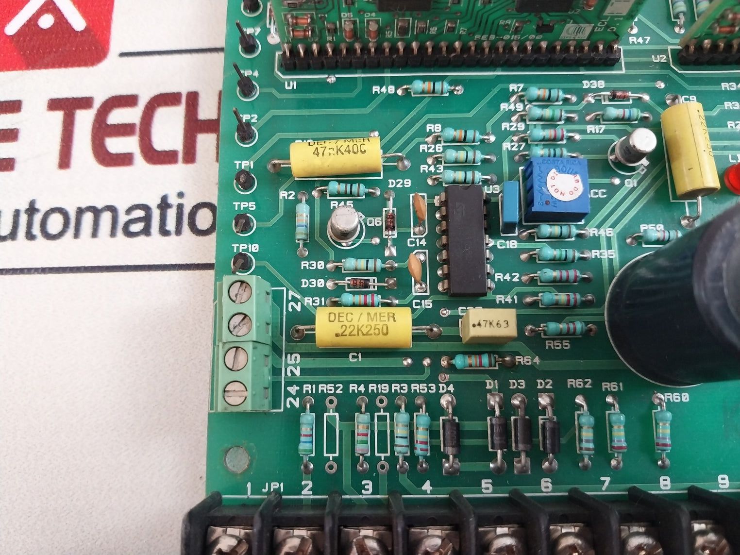 Sanelec Ses-24Pfcr Excitation Control Panel Circuit Board