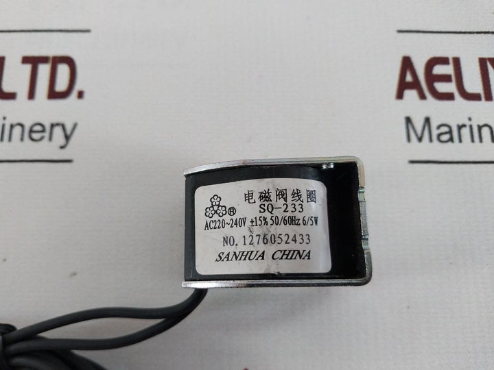 Sanhua Sq-233 Solenoid Valve Coil