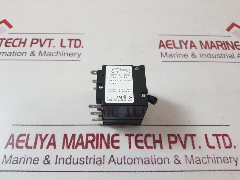 Sanken-airpax Ipa 111 T/A 25.0A Circuit Breaker
