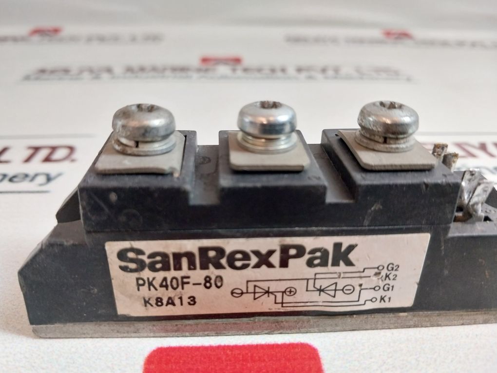 Sanrex Pak Pk40F-80 Thyristor Module