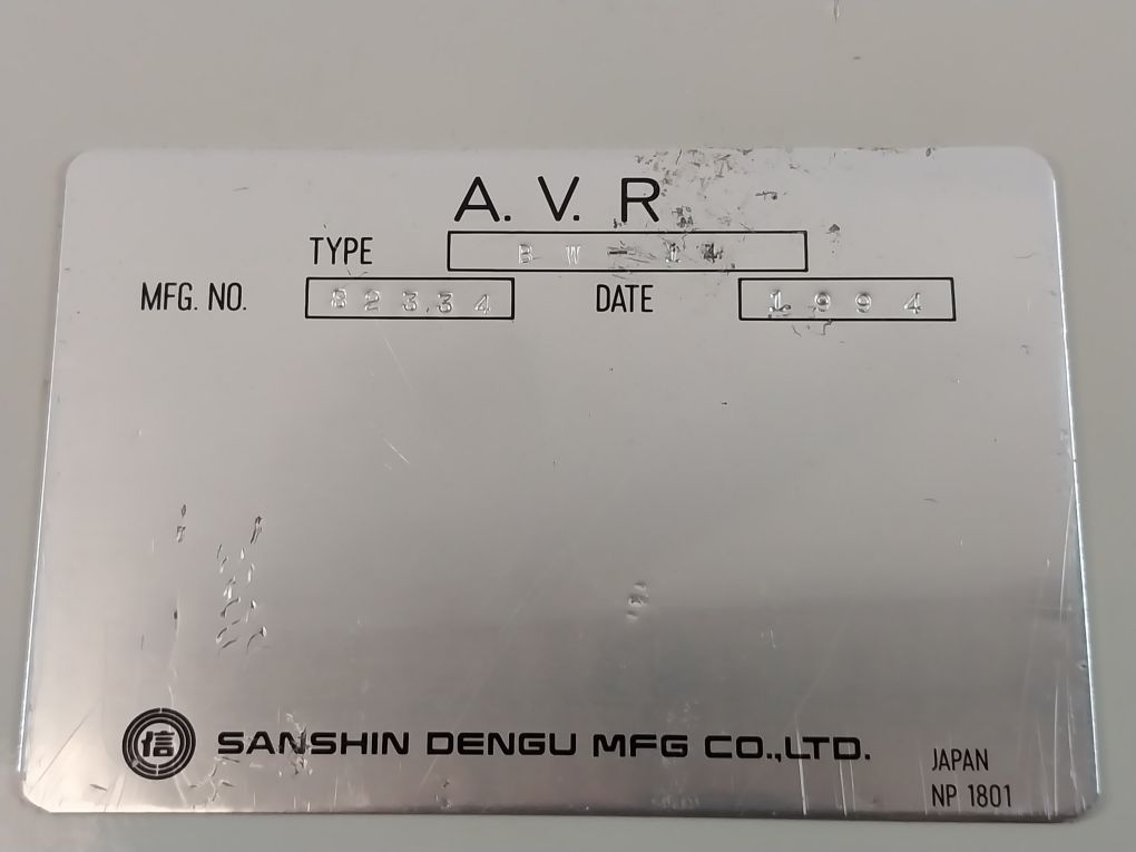Sanshine Dengu Bw-14 Automatic Voltage Regulator