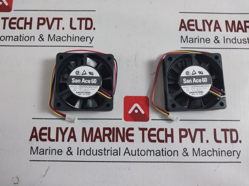 Sanyo Denki 109P0624H7D22 Cooling Fan Set