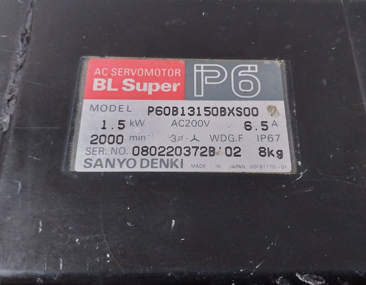 Sanyo Denki P60B13150Bxs00 Ac Servomotor