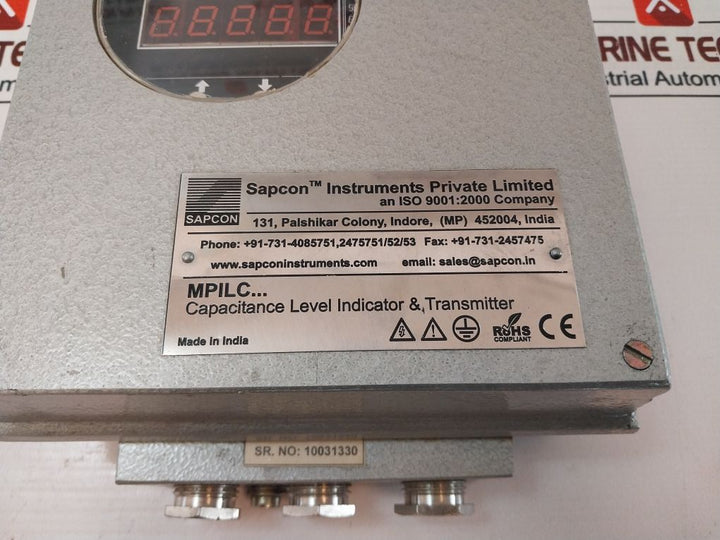 Sapcon Mpilc Continuous Level Indicator Evaluation Unit