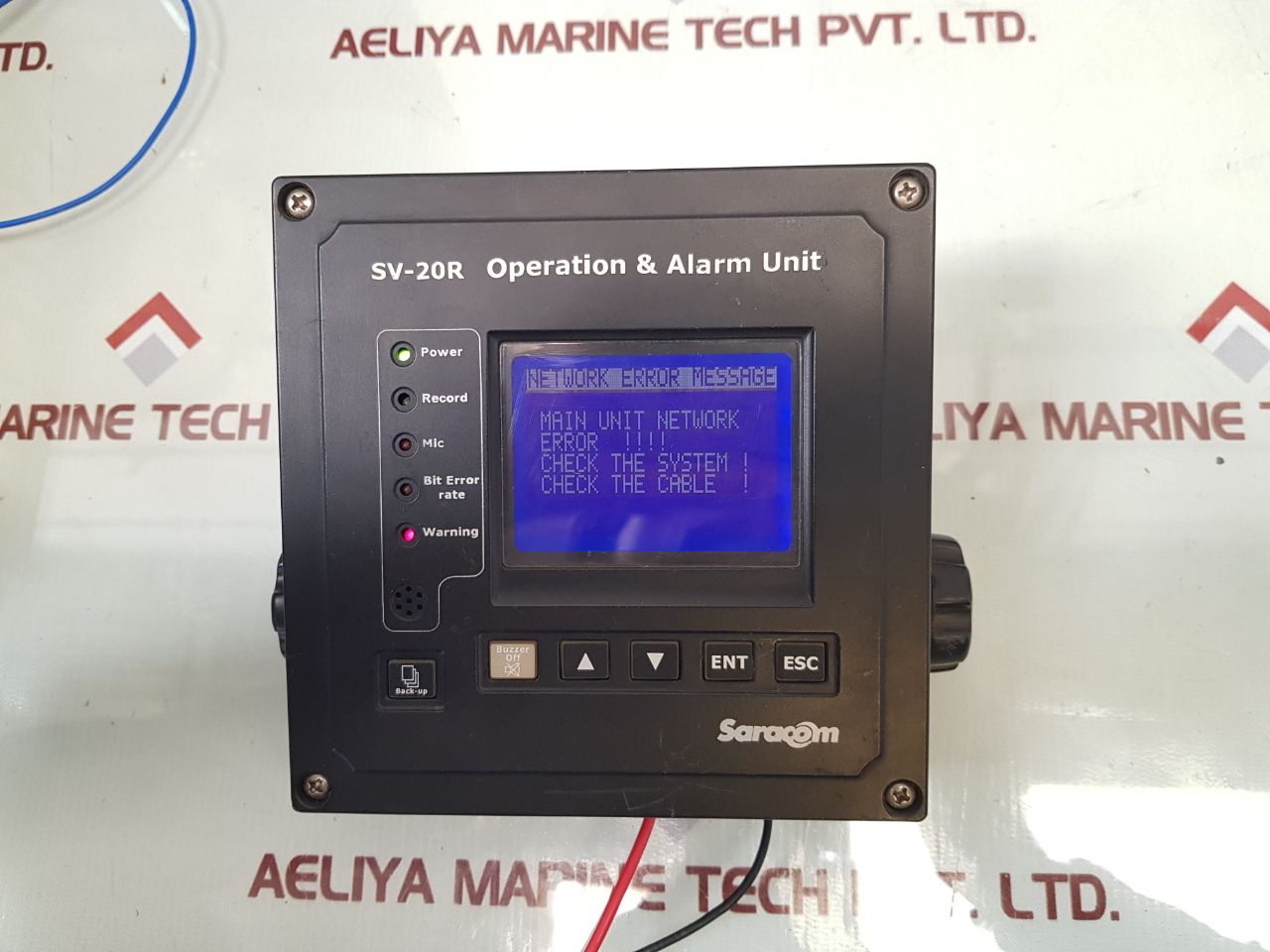 Saracom Sv-20R Operation & Alarm Unit