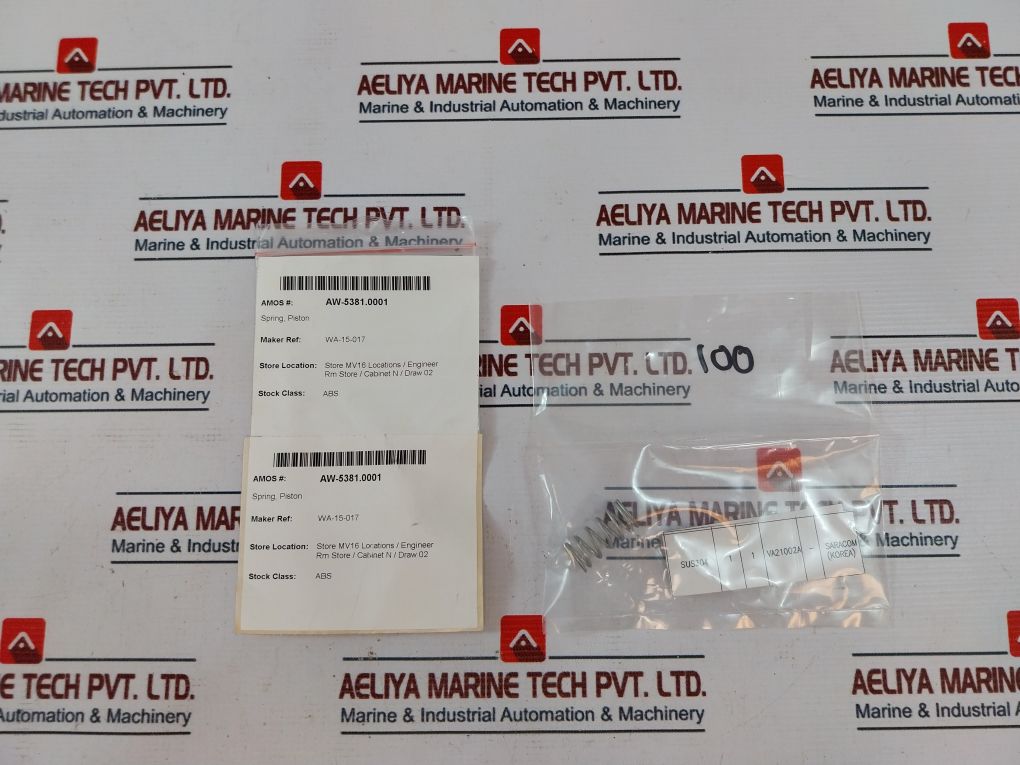 Saracom Va21002A O Ring Piston Spring Diaphragm Control Valve Kit Va210024