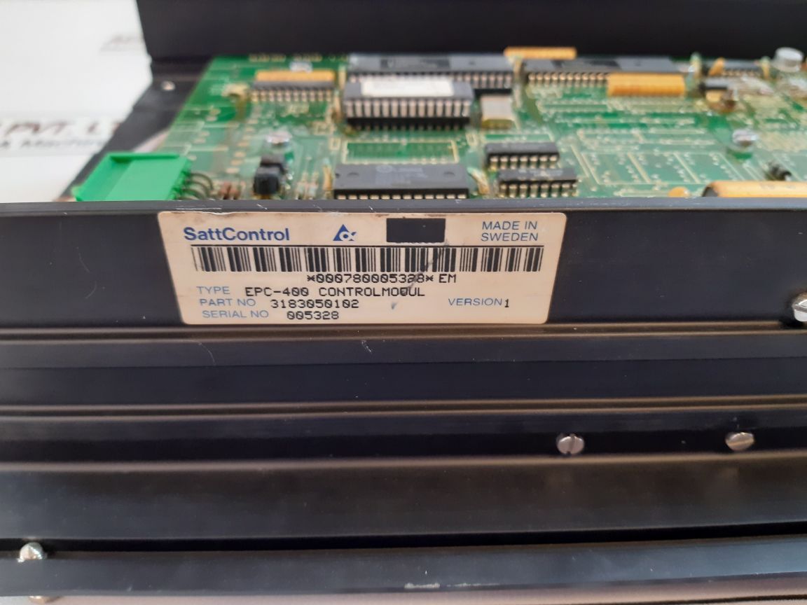 Satt Control Epc-400 Control Module 3183050102
