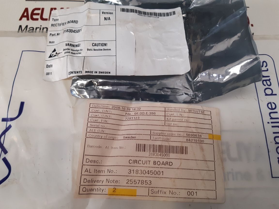 Sattcontrol 3183045001 Rectifier Board