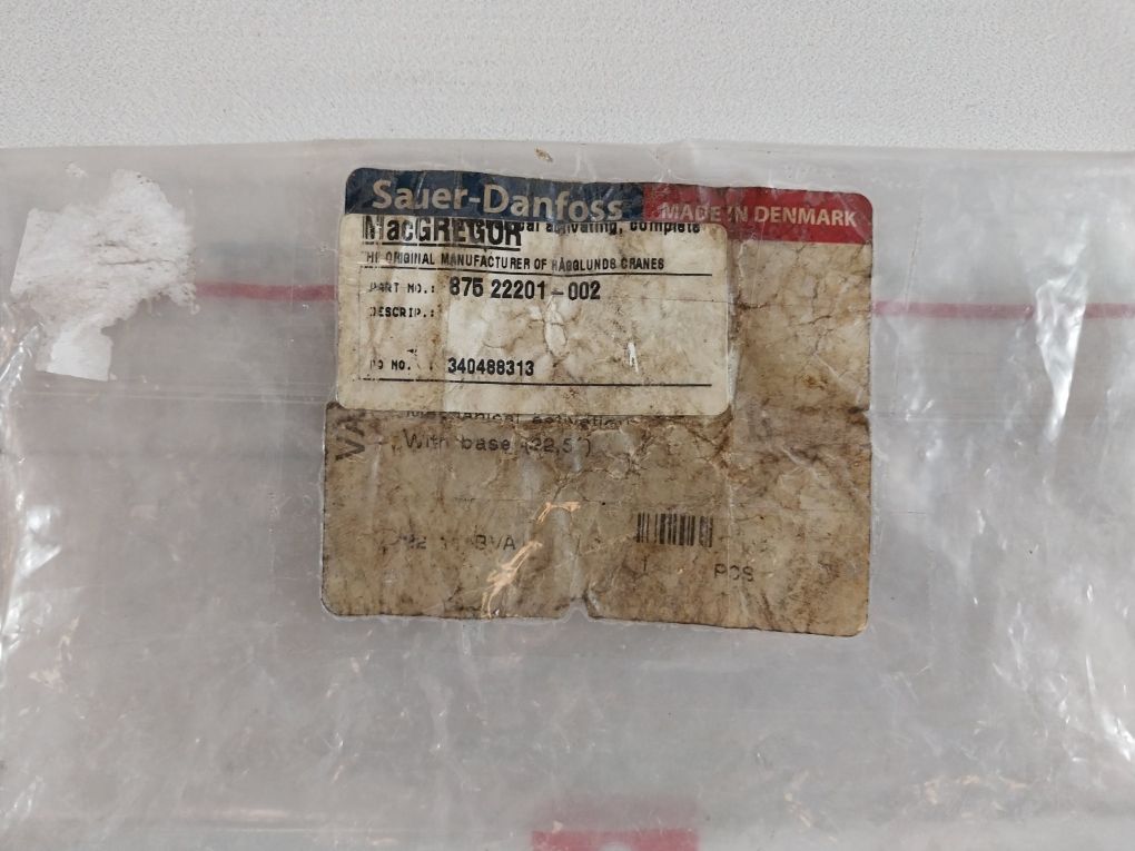 Sauer-danfoss 875 22201-002 Mechanical Actuation 155L3160111106065-d