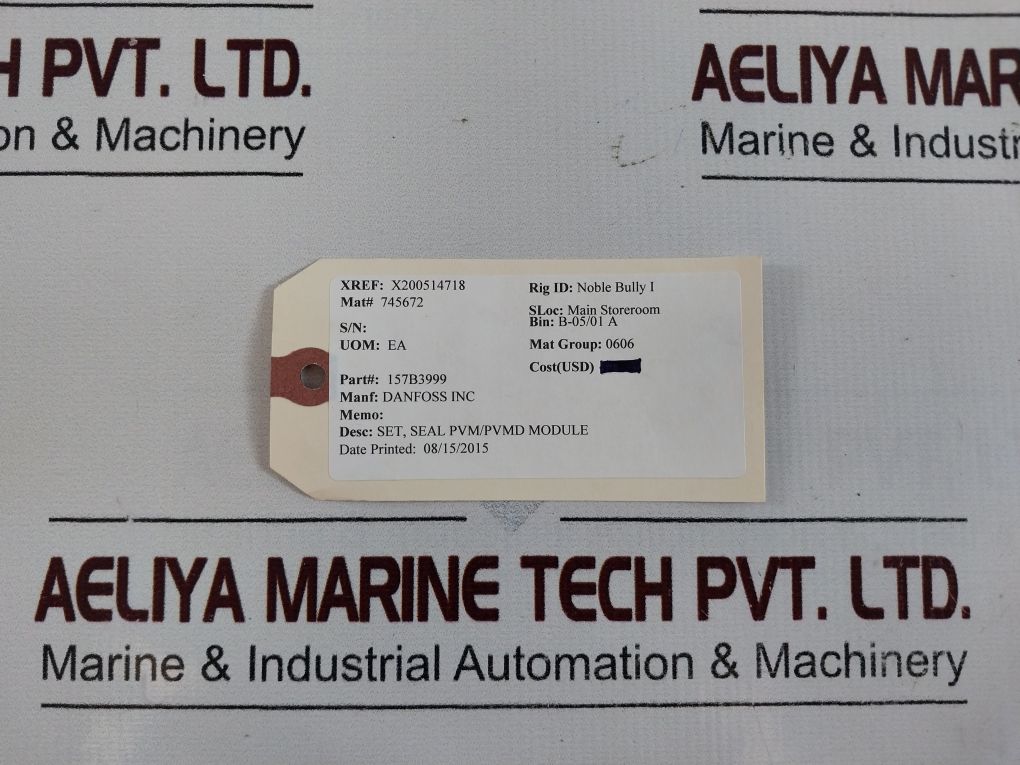 Sauer-danfoss 157B3999 Pvm/Pvmd 32 Set Of Seal
