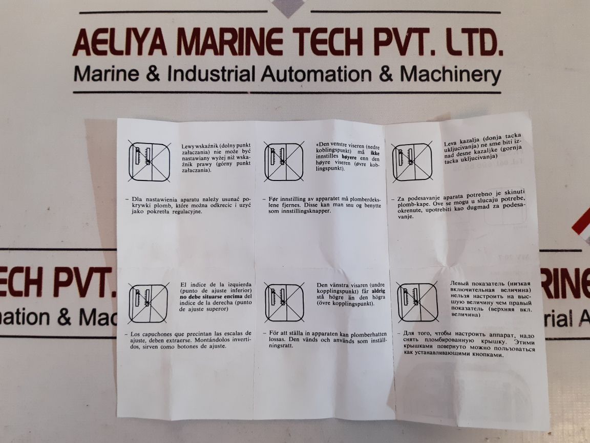 Sauter 1761049-01 Pressure Switch