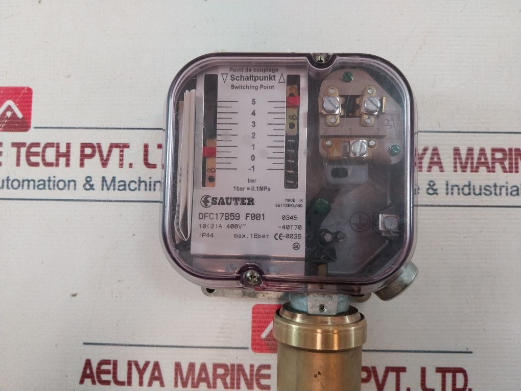 Sauter Dfc17B59 F001 Pressure Switch