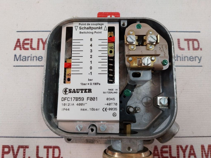 Sauter Dfc17B59 F001 Pressure Switch