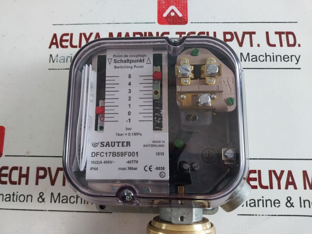 Sauter Dfc17B59F001 Pressure Switch Ip44
