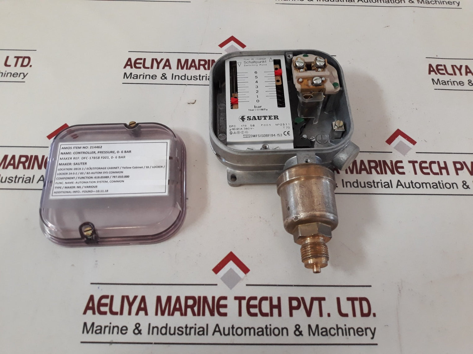 Sauter Dfc 17B 58 F001 Pressure Switch