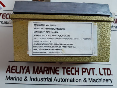 Sauter dftp-149 f001 pressure transmitter