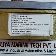 Sauter dftp-149 f001 pressure transmitter
