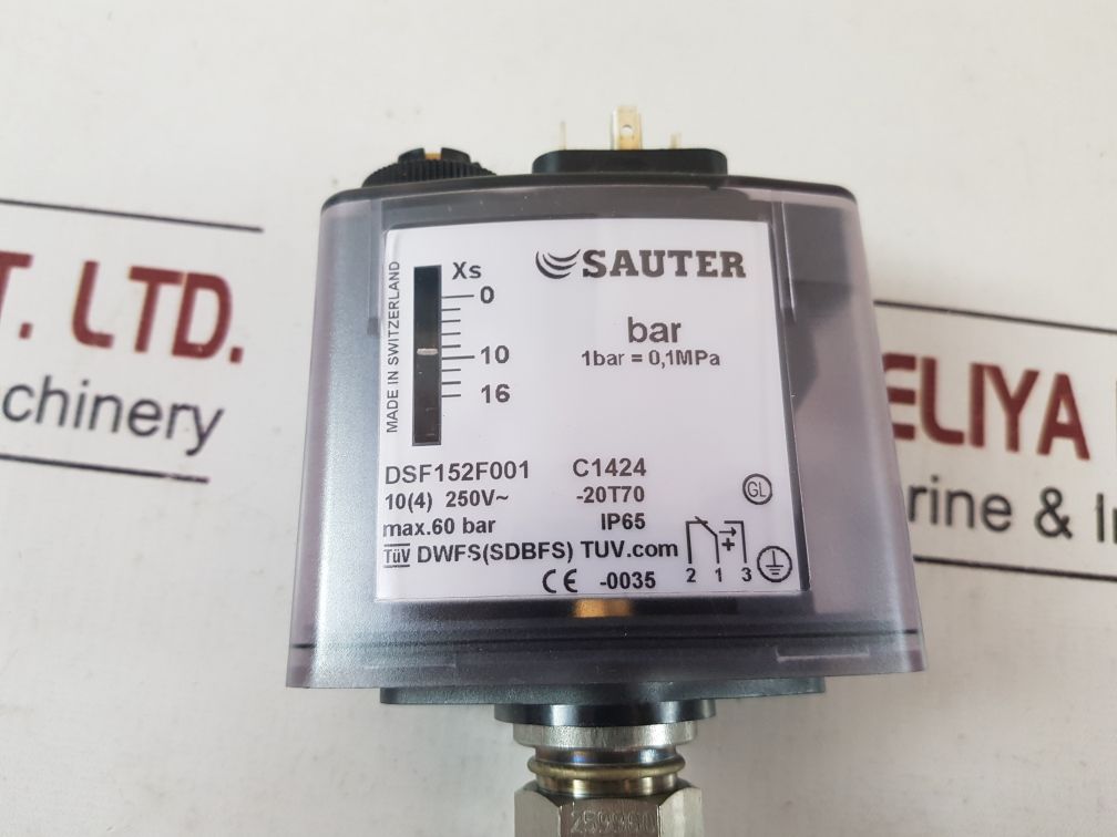 Sauter Dsf152F001 Pressure Switch