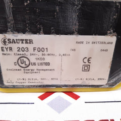 Sauter Eyr 203 F001 Universal Controller