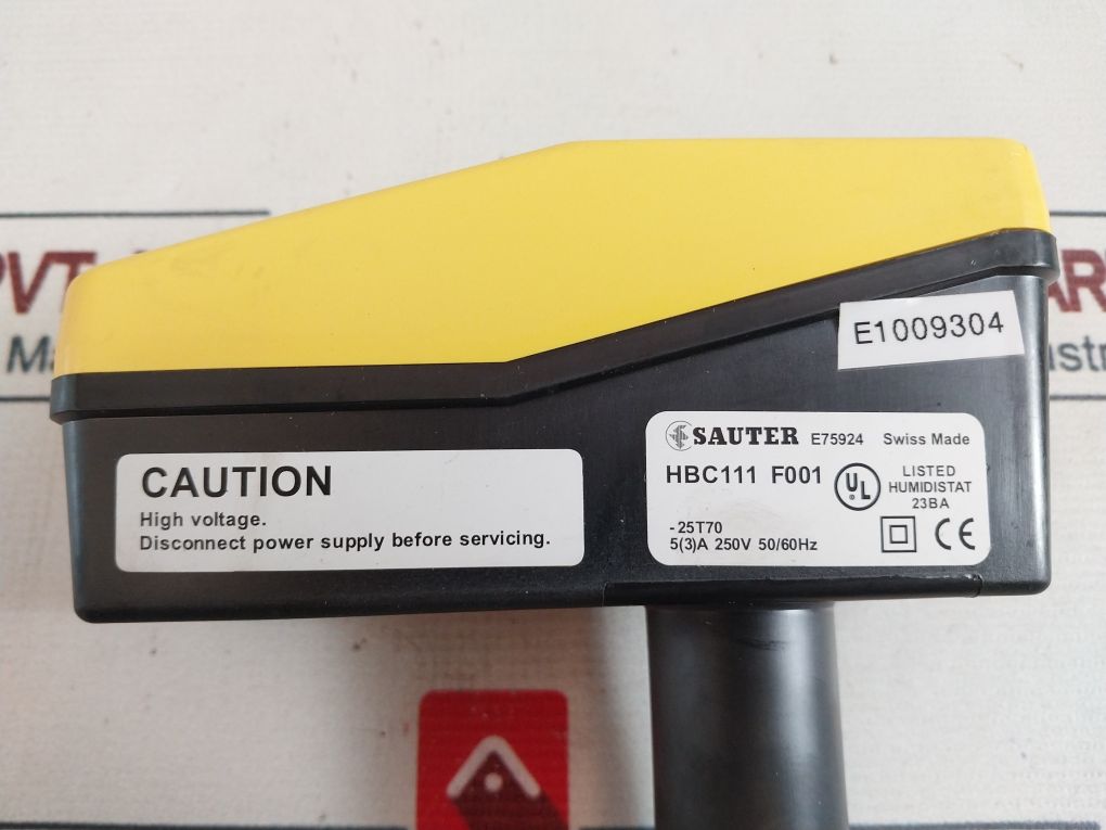 Sauter Hbc111F001 Duct-mounted Humidistat 250V