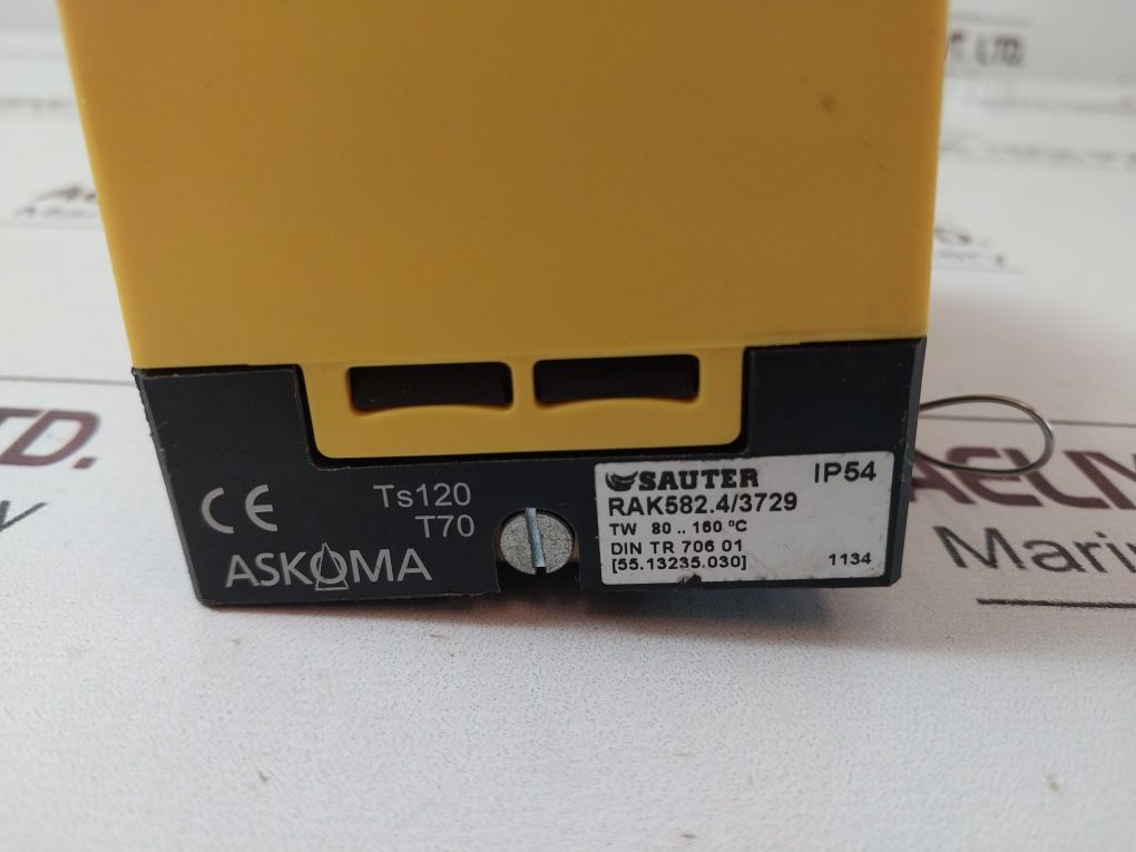 Sauter Rak582.4/3729 Thermostat Tw 80..160°C