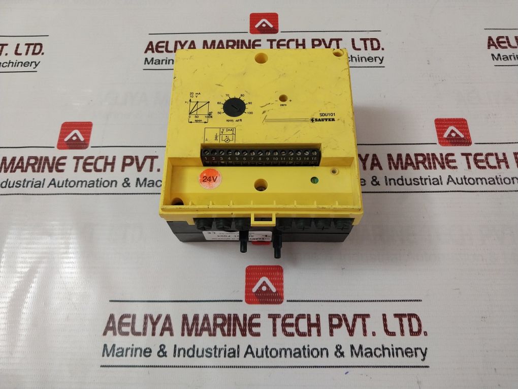 Sauter Sdu101 F004 Fine Differential Pressure Transmitter 0-1000 Pa