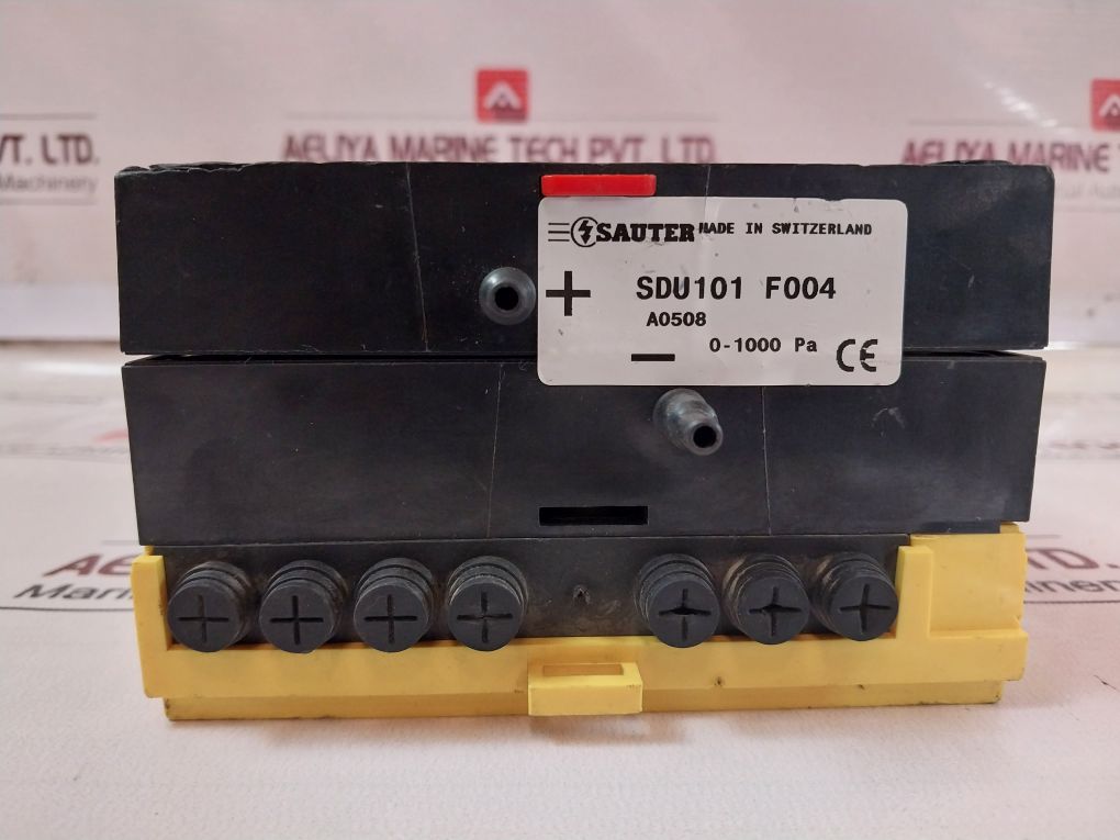 Sauter Sdu101 F004 Fine Differential Pressure Transmitter 0-1000 Pa