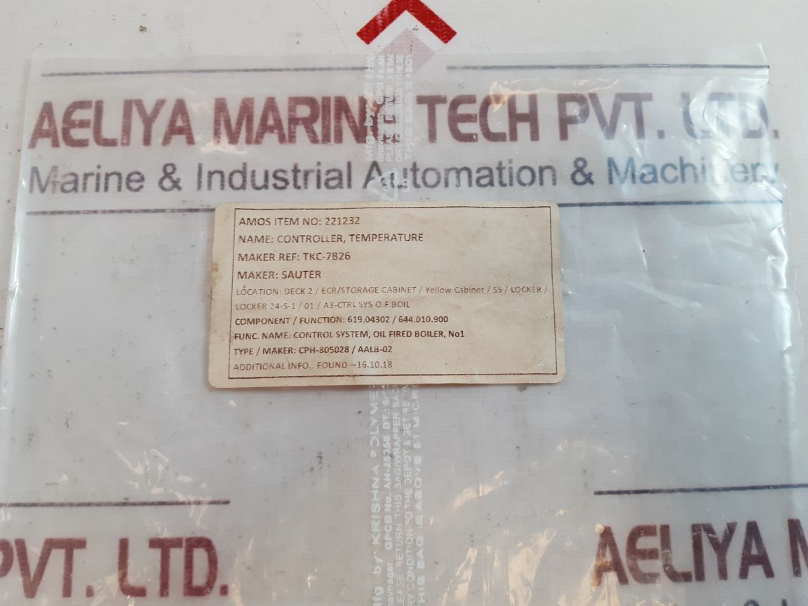 Sauter Tkc 7B 26 F001 Pressure Switch