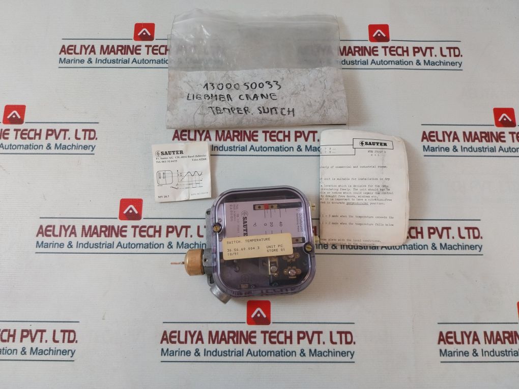 Sauter Tlc 7B 17 F001 Temperature Switch 0-40°C
