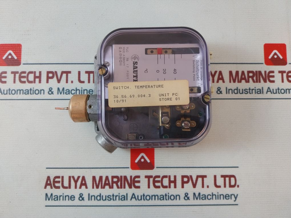 Sauter Tlc 7B 17 F001 Temperature Switch 0-40°C