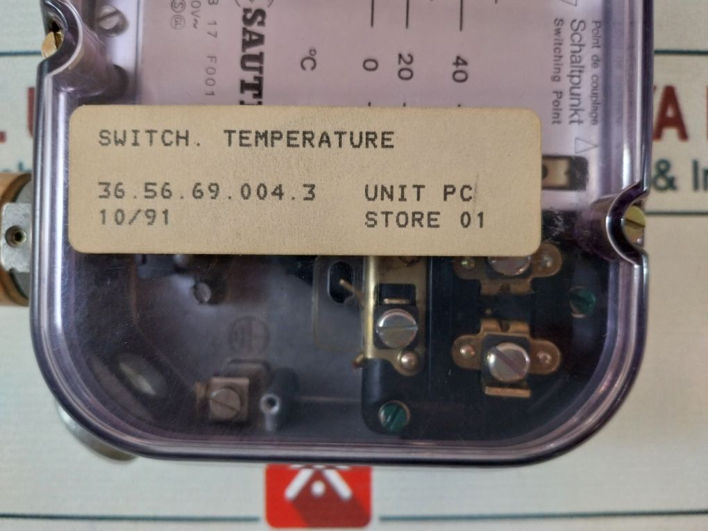 Sauter Tlc 7B 17 F001 Temperature Switch 0-40°C