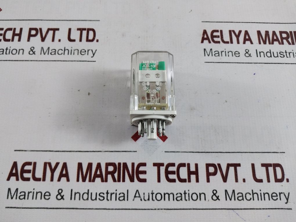 Lot Of 5X Sawana Jqx-10F Power Relay 220Vac 7.5A~24Vdc10A