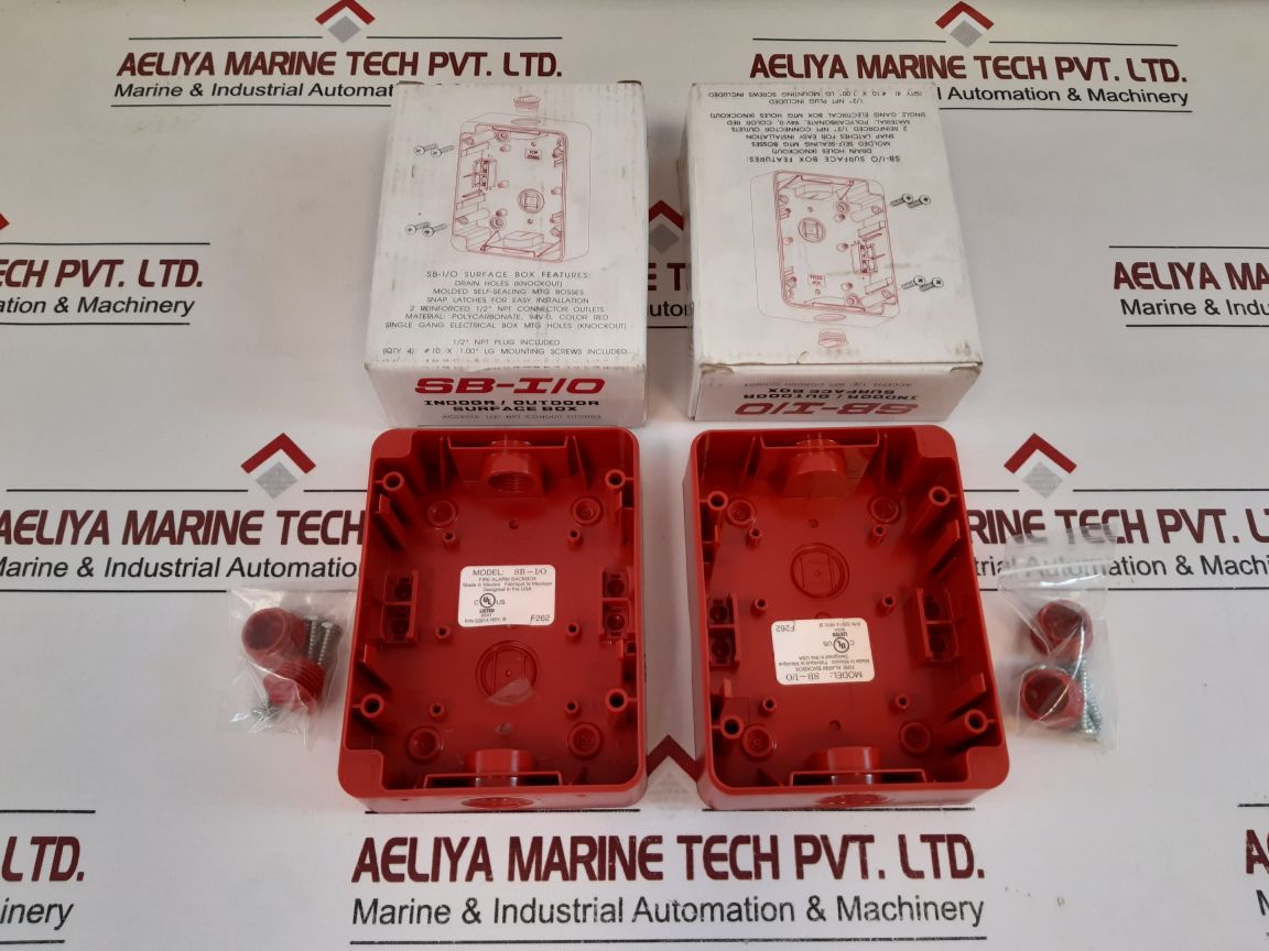 Sb-i/O Fire Alarm Backbox – Aeliya Marine Tech