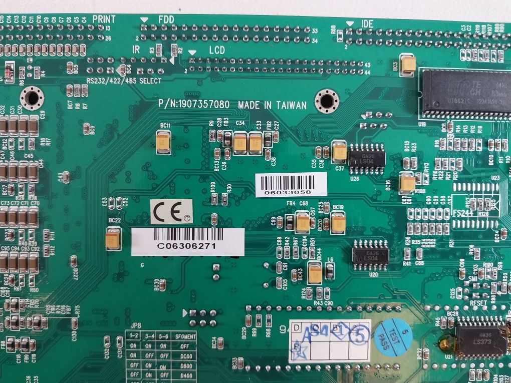 Sbc-357/4M Rev.A1 386Cpu Card