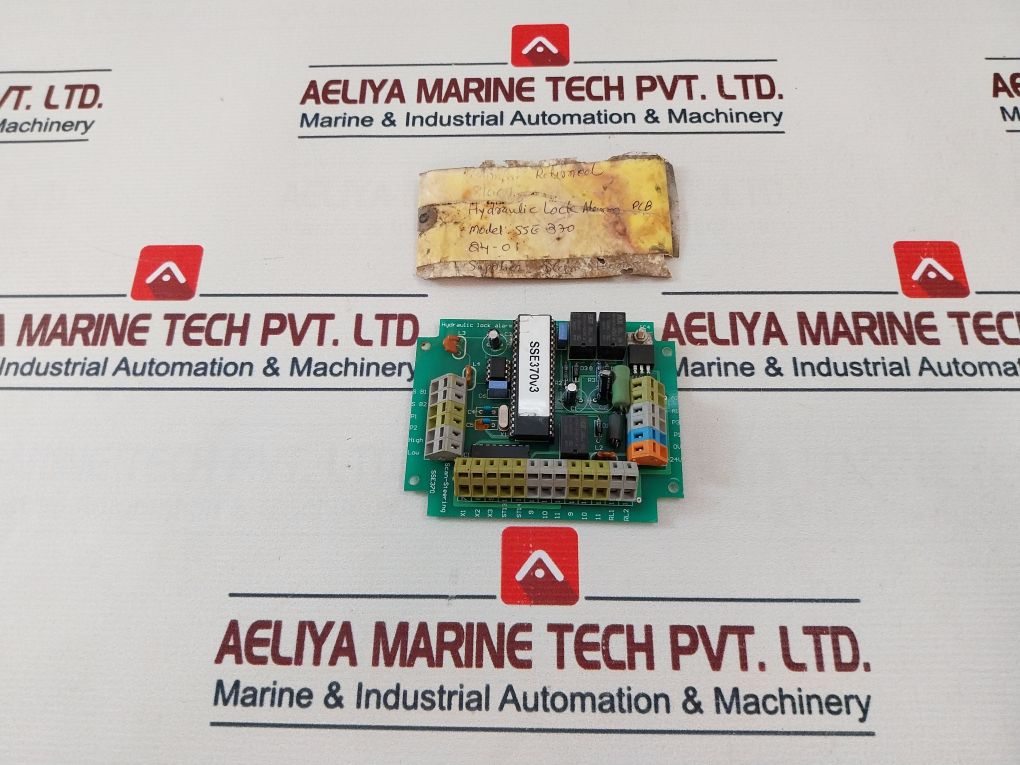 Scansteering Sse370V3 Hydraulic Lock Alarm Pcb Aeliya Marine Tech