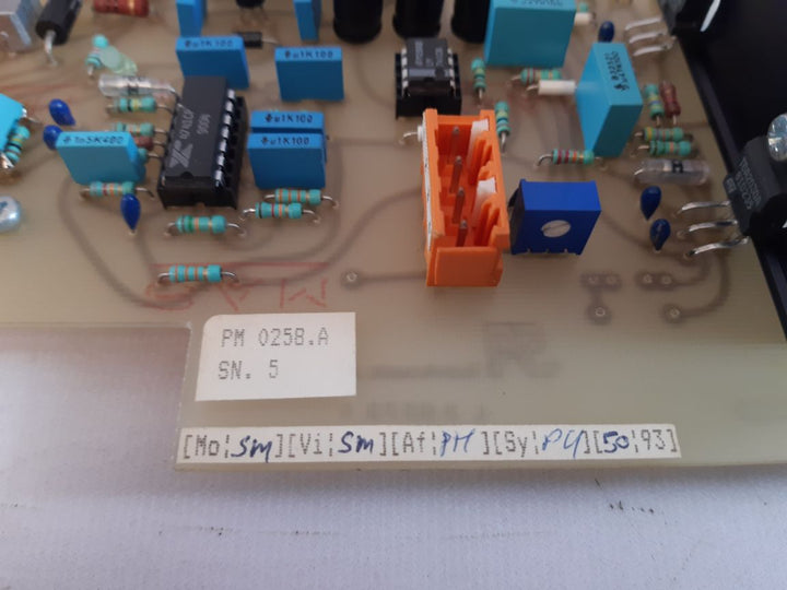 Scan Acoustic Pm0258.A Print Card For Amplifier