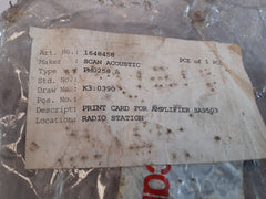 Scan Acoustic Pm0258.A Print Card For Amplifier