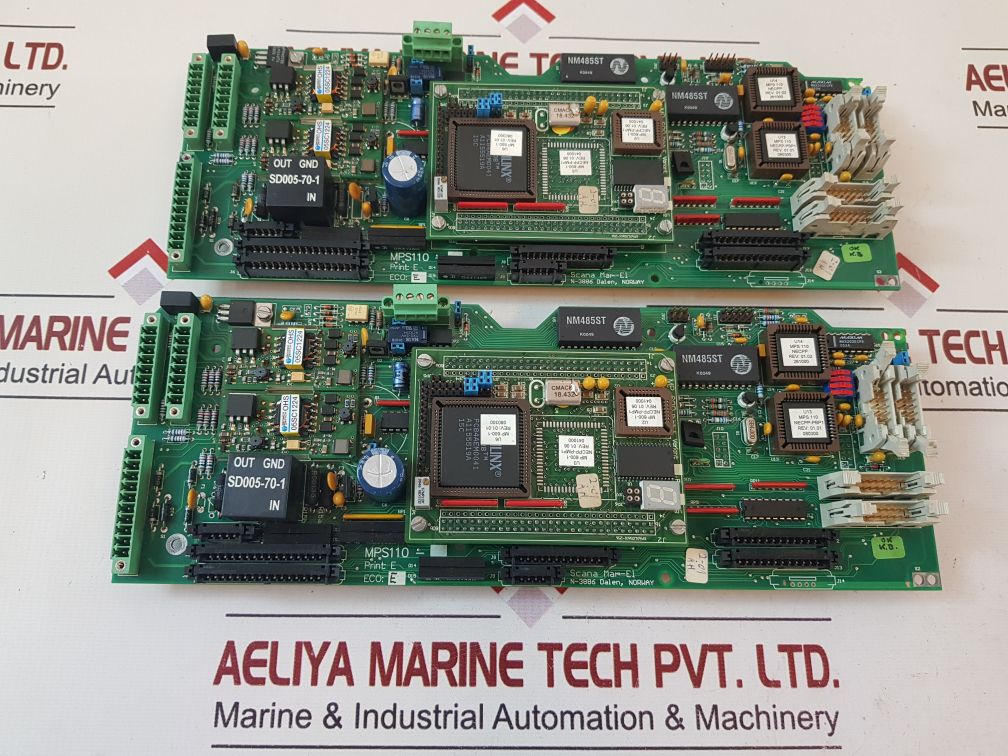 Scana Mar-el N-3886 Dalen Controller Pcb Mps110
