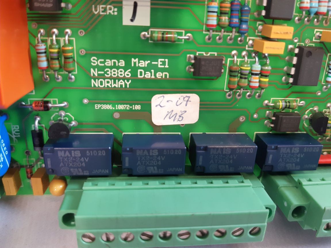 Scana Mar-el Mps200 Pcb Card