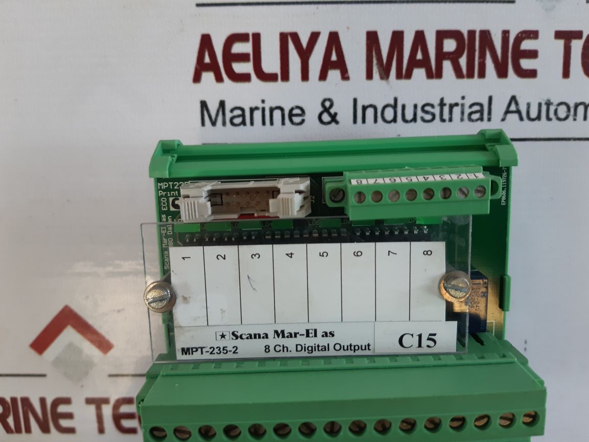 Scana Mar-el Mpt-235-2 8 Ch. Digital Output Module