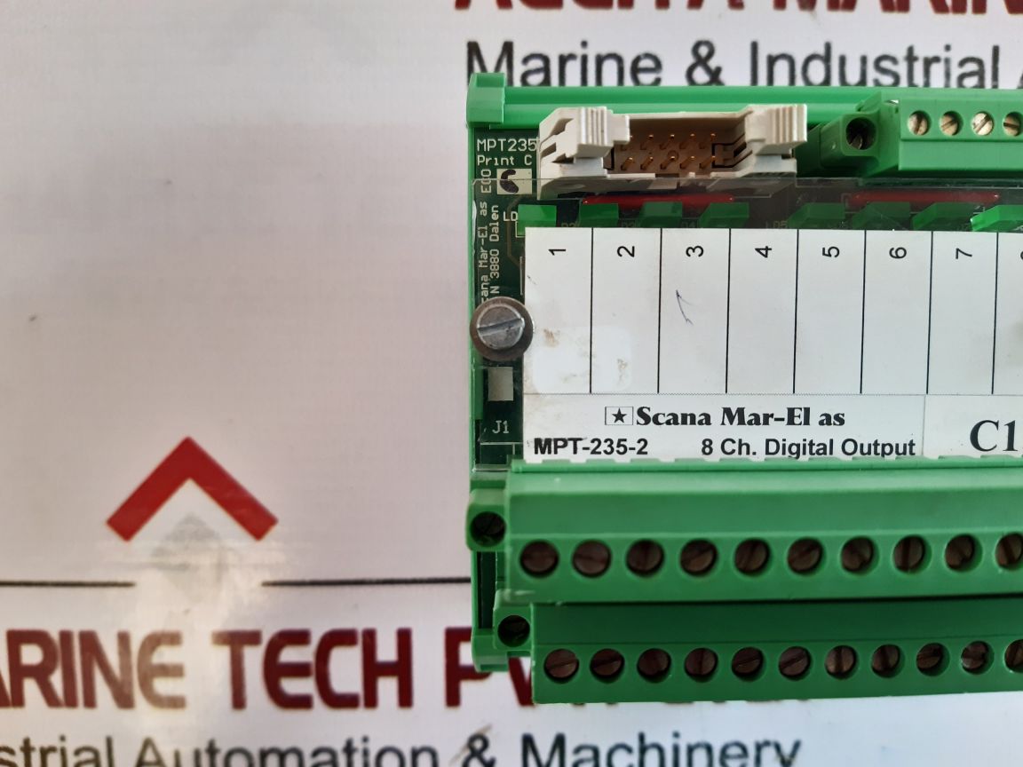 Scana Mar-el Mpt-235-2 8 Ch. Digital Output Module