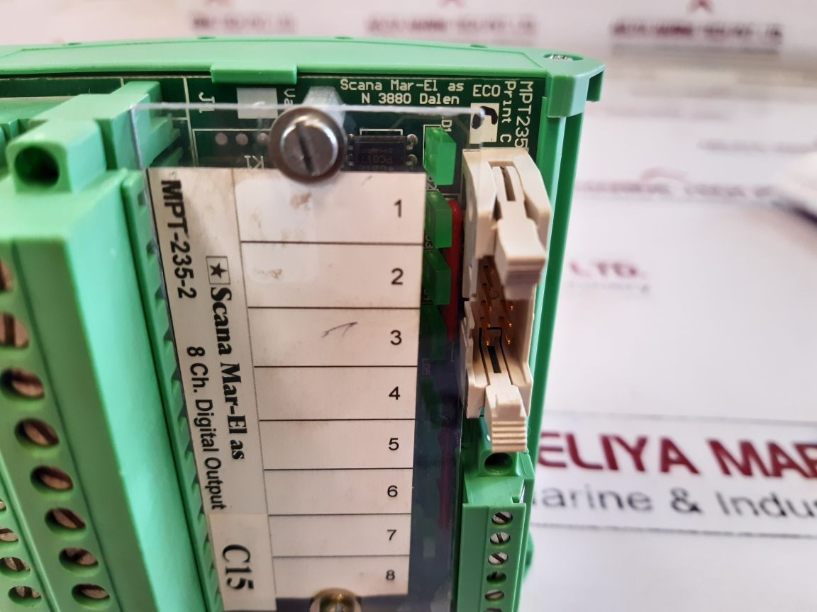 Scana Mar-el Mpt-235-2 8 Ch. Digital Output Module