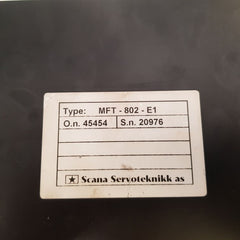 Scana Mft-802-e1 Remote Panel Mft-802