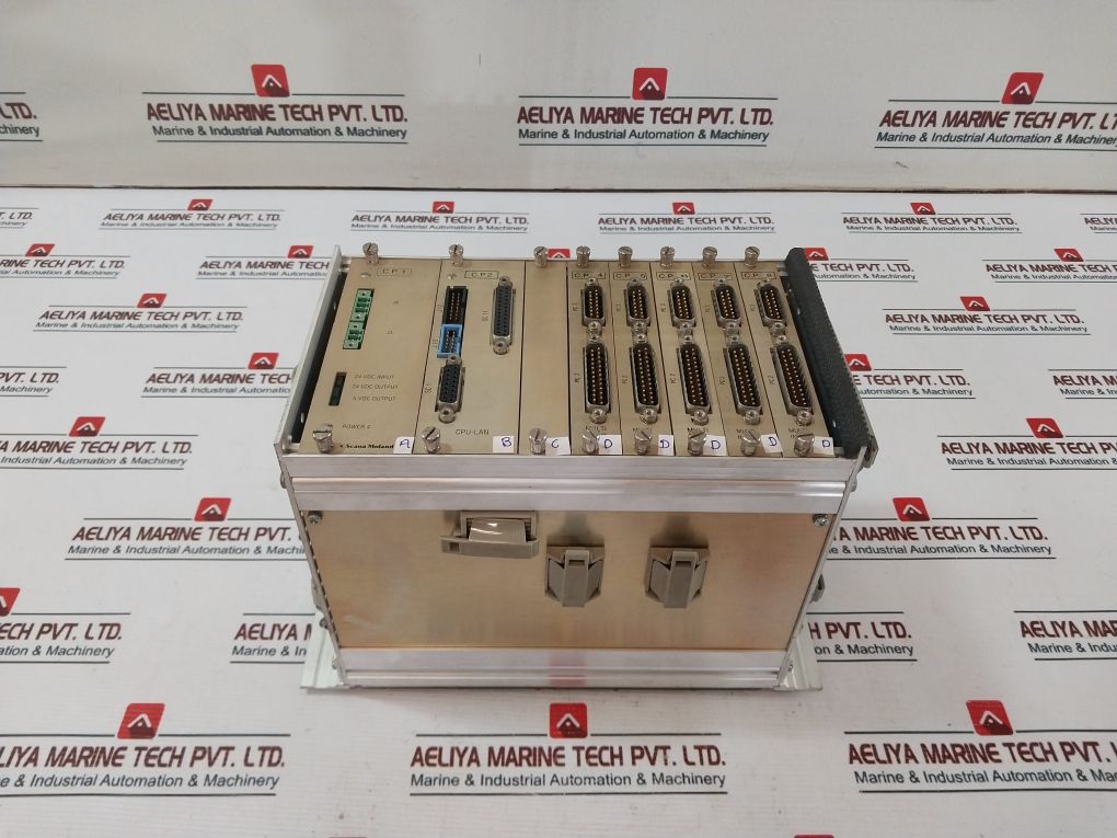 Scana Moland M110-02 24V Dc Input/Output Cpu-lan Unit