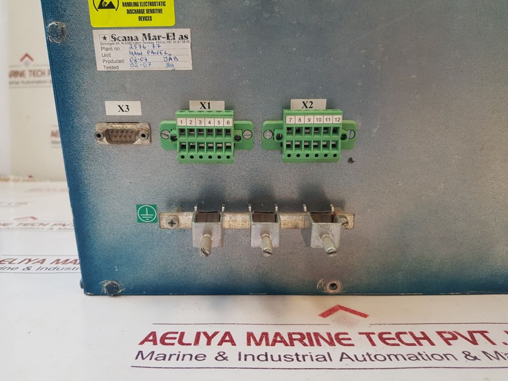 Scana Propulsion Mps111 Main Panel Propulsion Controller Thruster