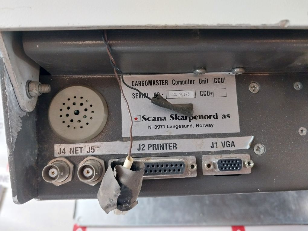 Scana Skarpenord Cargomaster Computer Unit (Display Not Working Properly)