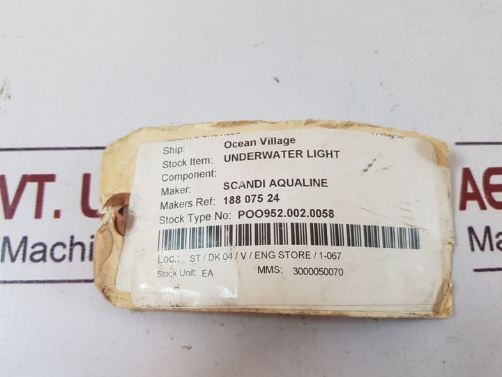 Scandi Aqualine 188 075 24 Underwater Light 12V-50W

