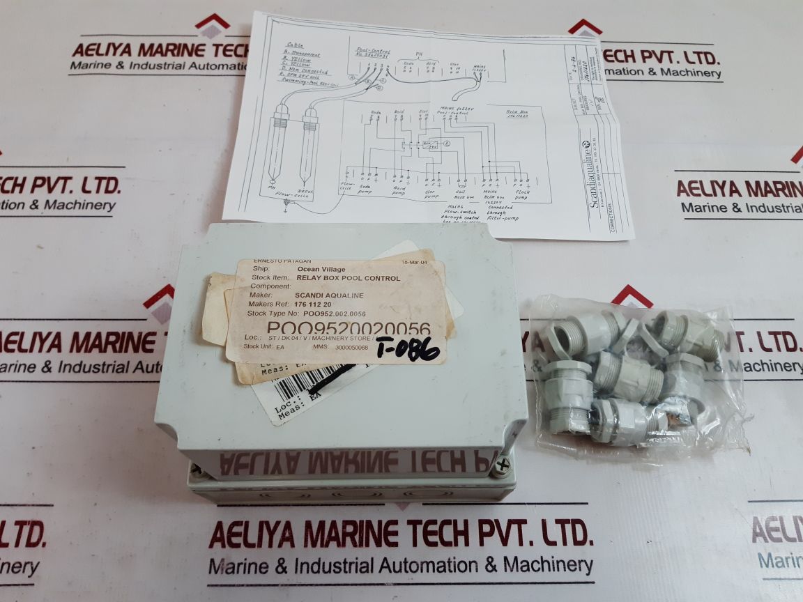 Scandi Aqualine Poo952.002.0056 Relay Box Pool Control